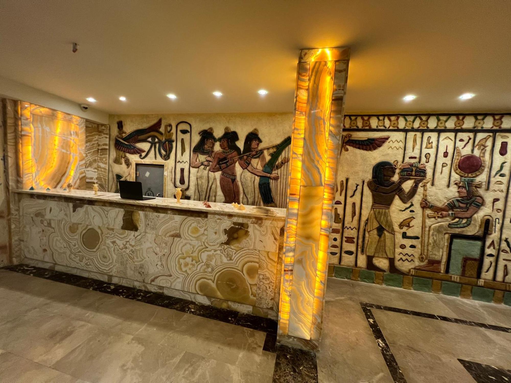 King Pyramids View Hotel Kafret el-Gabal Eksteriør billede